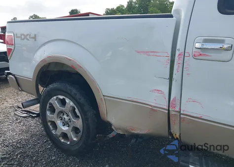 2011 Ford F-150 Lariat from USA, damaged, VIN 1FTFW1ETXBFC64103